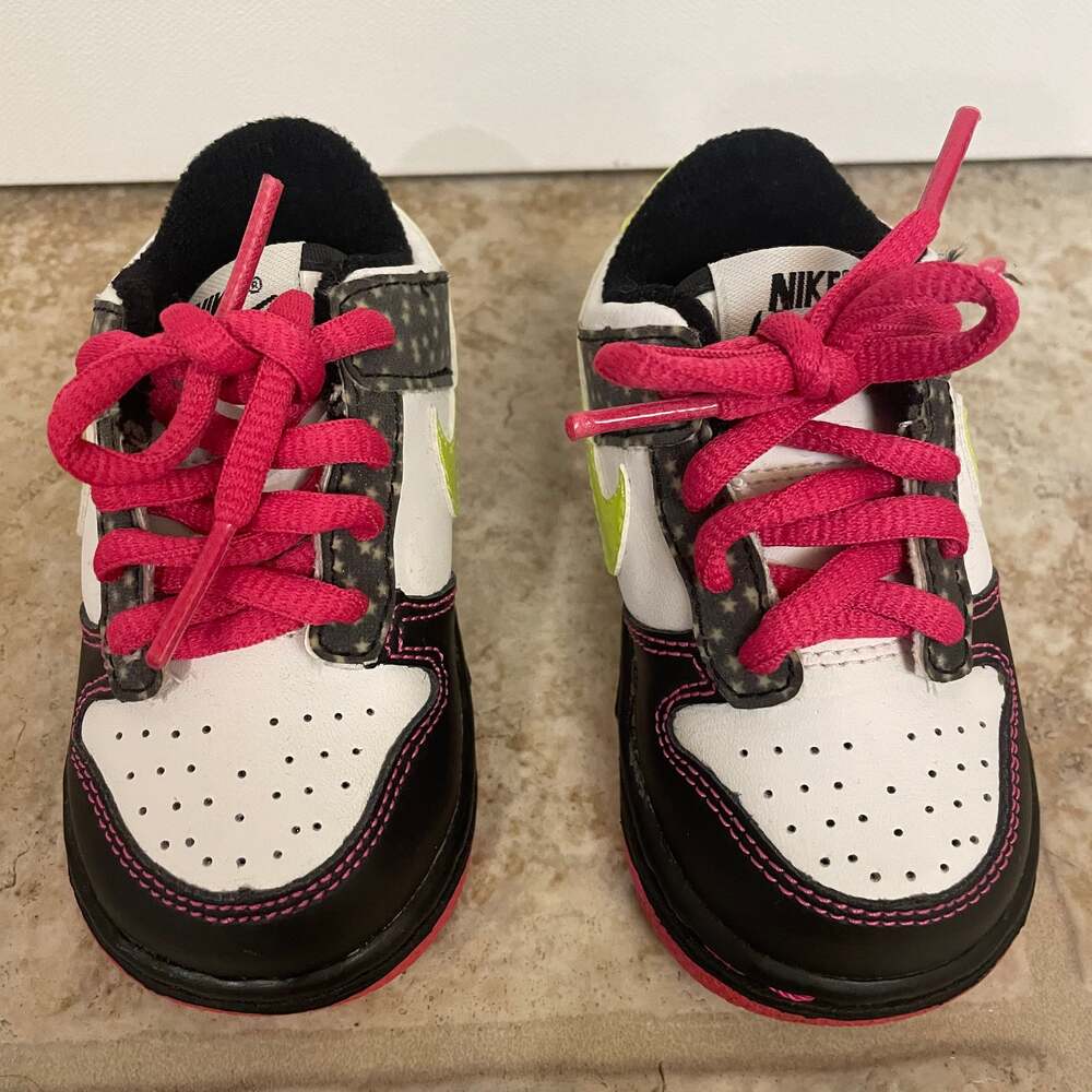 Nike Dunk High 'London' White Fireberry Volt 4.5c